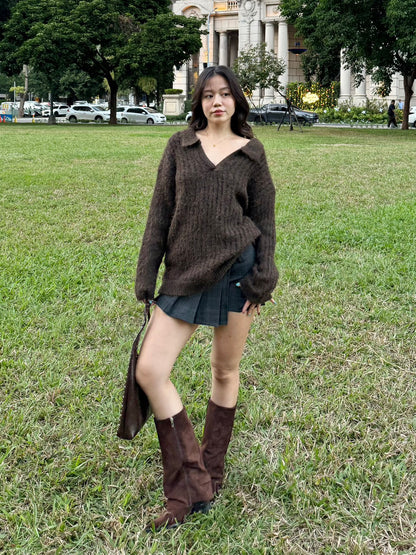 必買!!⭐️𝐜𝐡𝐨𝐜𝐨 𝐬𝐮𝐞𝐝𝐞 𝐬𝐥𝐨𝐮𝐜𝐡𝐲 𝐛𝐨𝐨𝐭𝐬 🍫👢