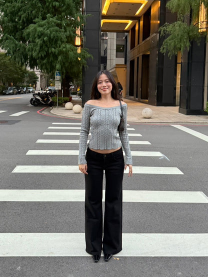 本期大必買🎱版型滿分超順黑色牛仔直筒褲💯🔥