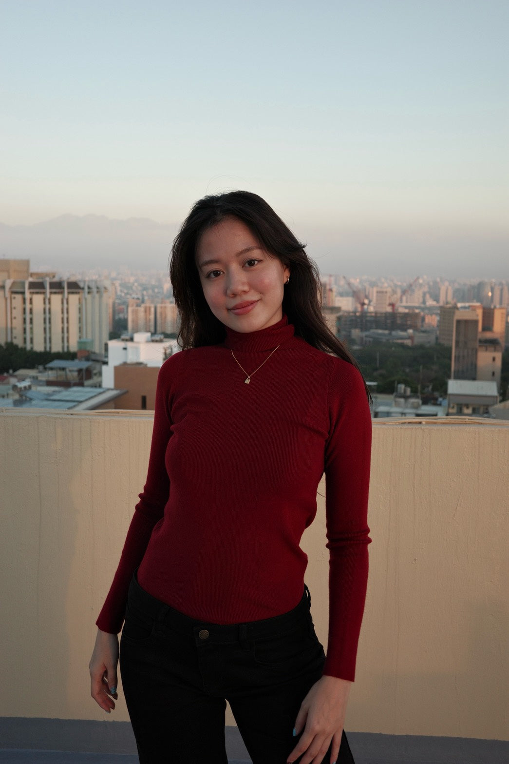 冬天必備❄️百搭親膚𝐬𝐥𝐢𝐦 𝐭𝐮𝐫𝐭𝐥𝐞𝐧𝐞𝐜𝐤🖤🍷