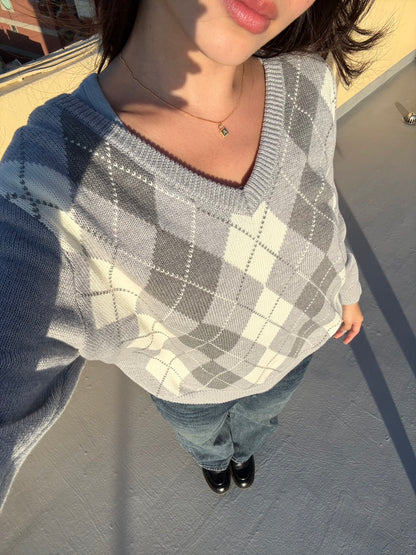 𝐠𝐫𝐞𝐲 𝐚𝐫𝐠𝐲𝐥𝐞 𝐬𝐨𝐟𝐭 𝐤𝐧𝐢𝐭 🩶📰