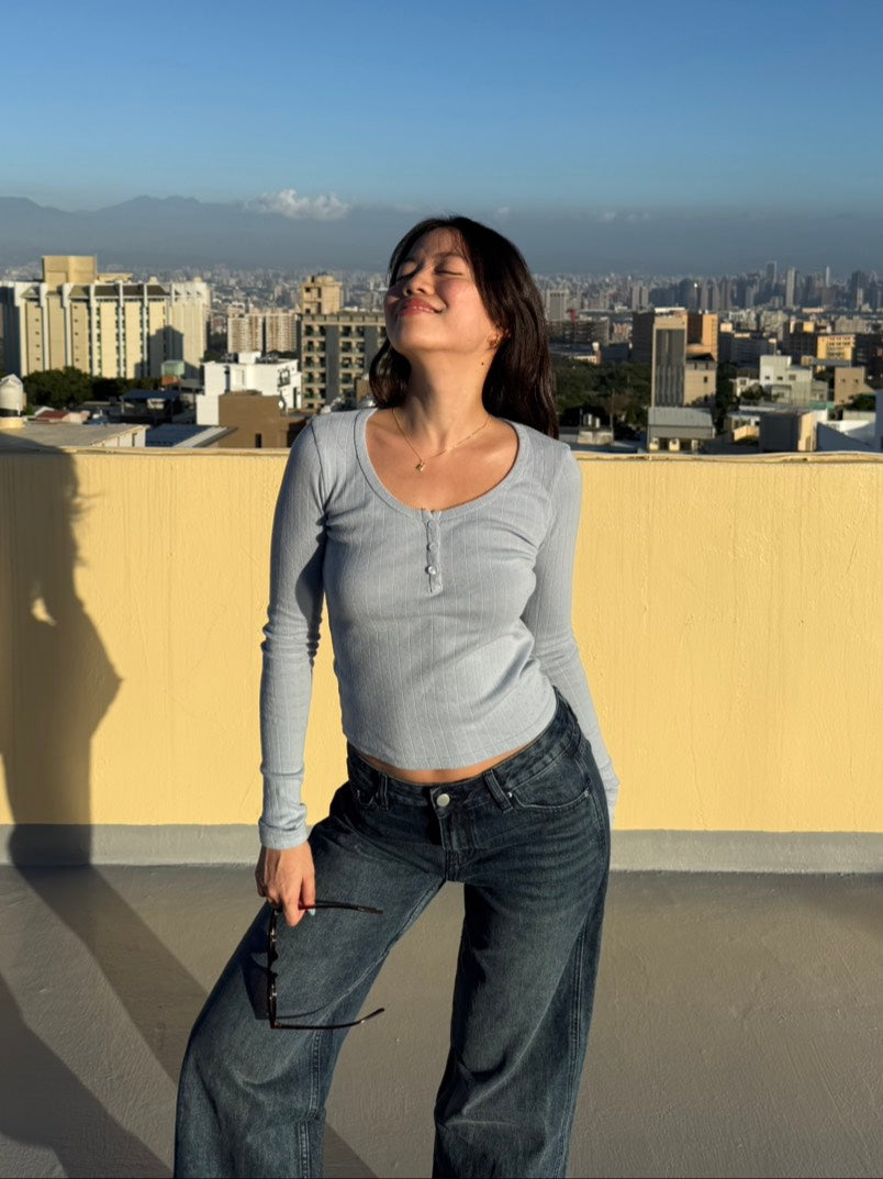 必買BM風☁️ 𝐄𝐯𝐞𝐫𝐲𝐝𝐚𝐲 𝐥𝐨𝐧𝐠 𝐬𝐥𝐞𝐞𝐯𝐞 𝐓𝐨𝐩💌