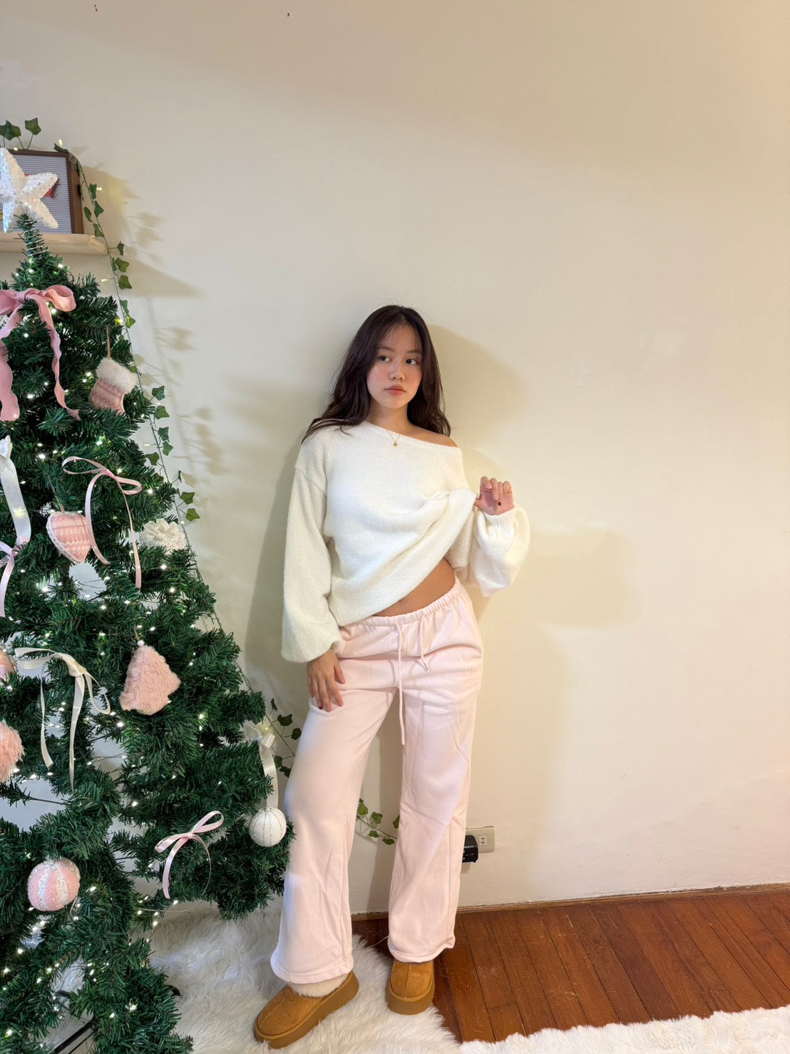 必買!粉嫩🩰刷絨重磅棉褲𝐒𝐨𝐟𝐭 𝐁𝐥𝐮𝐬𝐡 🎀🤍