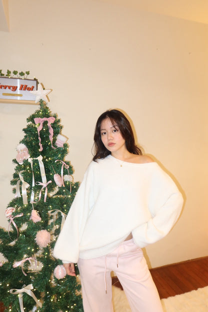 本期大必買!⭐斜肩慵懶大毛衣𝐖𝐢𝐧𝐭𝐞𝐫 𝐂𝐥𝐨𝐮𝐝 🤍❄️