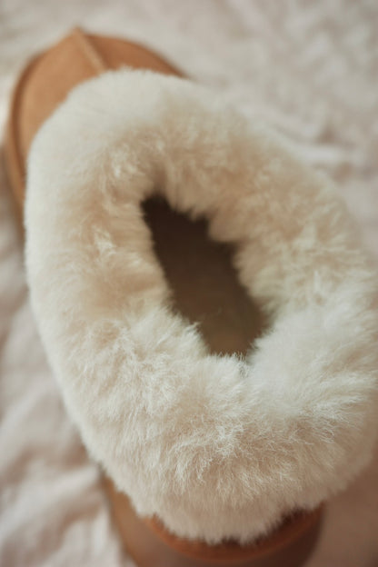 卡其雪棉暖暖鞋𝐒𝐧𝐨𝐰 𝐂𝐥𝐨𝐮𝐝 𝐁𝐨𝐨𝐭𝐢𝐞𝐬 🧸❄️