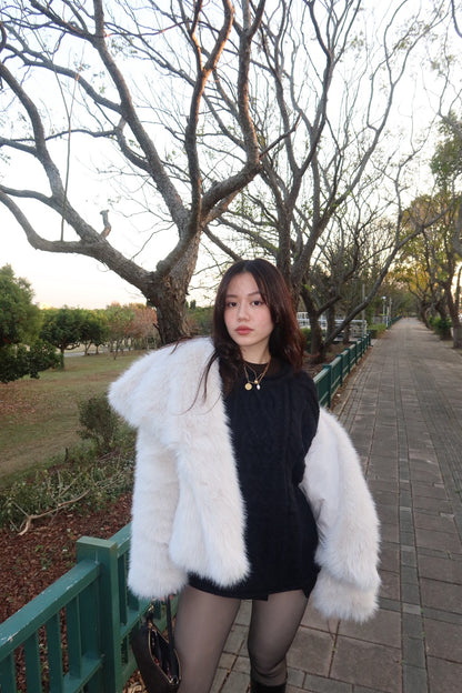 本期必買!!🔥𝐅𝐫𝐨𝐬𝐭 𝐅𝐮𝐫 雪霧❄️大毛毛外套🧸