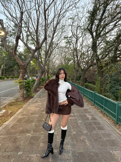 本期必買!!🔥𝐍𝐢𝐠𝐡𝐭 𝐂𝐡𝐢𝐜 可可🍫大毛毛外套🧸