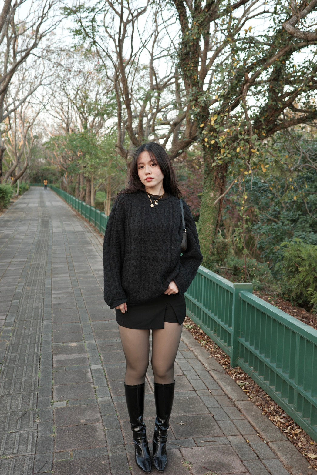 新色🖤黑色𝐬𝐨𝐟𝐭 𝐩𝐮𝐟𝐟𝐲 𝐜𝐚𝐛𝐥𝐞 𝐬𝐰𝐞𝐚𝐭𝐞𝐫 🧸🧣