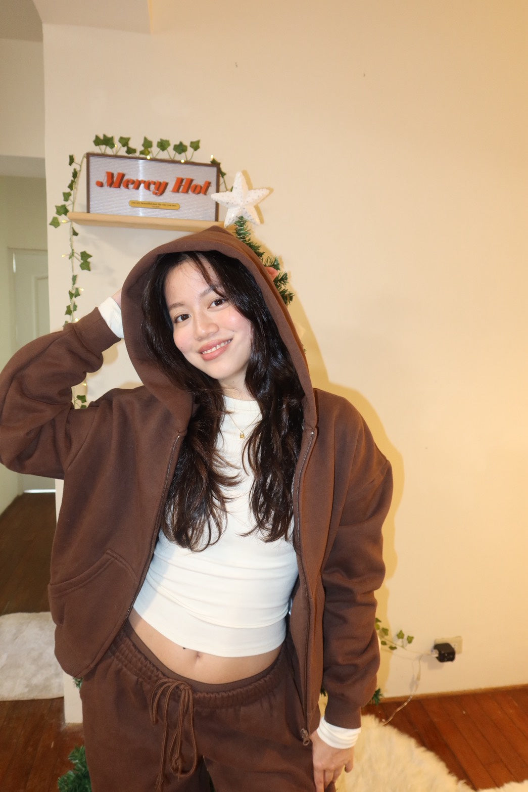 本期必買🧸!𝐂𝐨𝐳𝐲 𝐖𝐢𝐧𝐭𝐞𝐫 𝐂𝐡𝐨𝐜𝐨🤎連帽厚刷絨棉質套裝(可拆買!❄️闆娘大推!