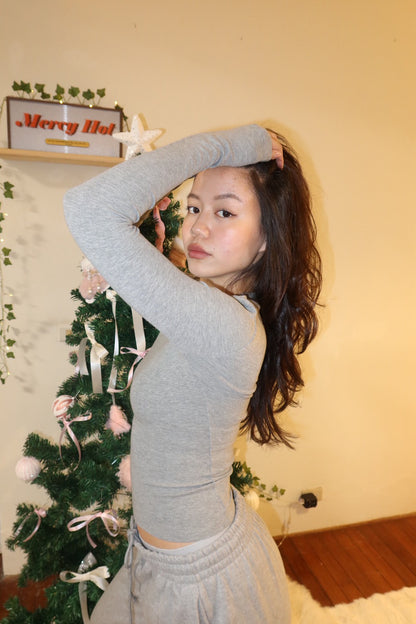 本期必買🧸!𝐂𝐨𝐳𝐲 𝐖𝐢𝐧𝐭𝐞𝐫 𝐒𝐨𝐟𝐭 𝐆𝐫𝐞𝐲連帽厚刷絨棉質套裝(可拆買!❄️闆娘大推!