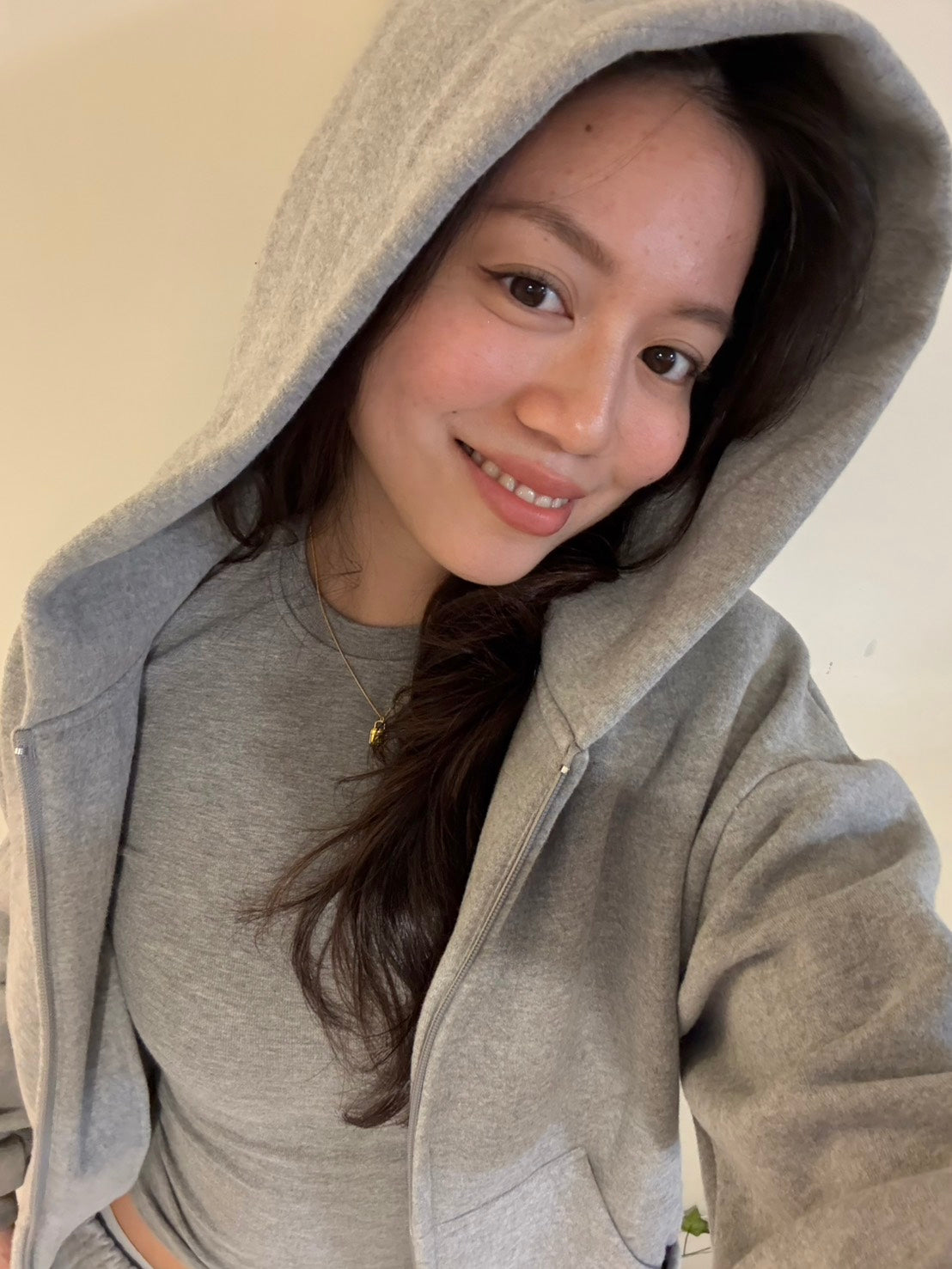 本期必買🧸!𝐂𝐨𝐳𝐲 𝐖𝐢𝐧𝐭𝐞𝐫 𝐒𝐨𝐟𝐭 𝐆𝐫𝐞𝐲連帽厚刷絨棉質套裝(可拆買!❄️闆娘大推!