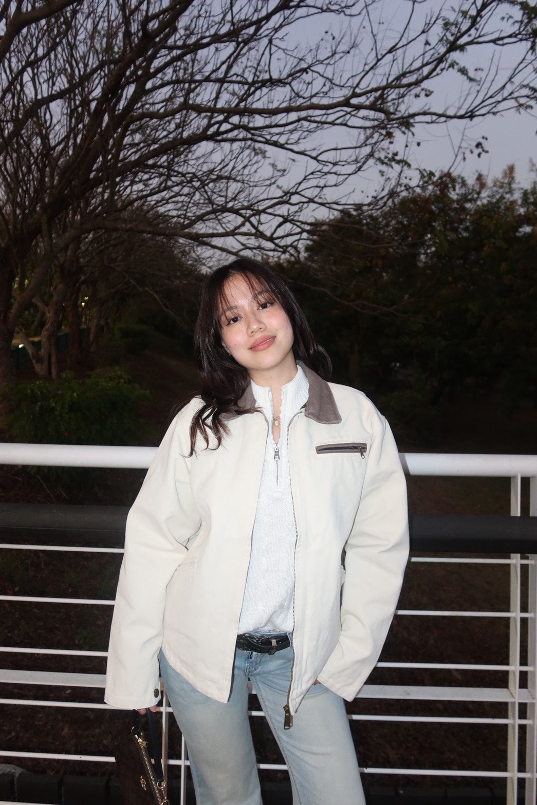 𝐂𝐫𝐞𝐚𝐦 𝐖𝐨𝐫𝐤𝐰𝐞𝐚𝐫 Jacket🐑🤎奶油配色復古工裝外套