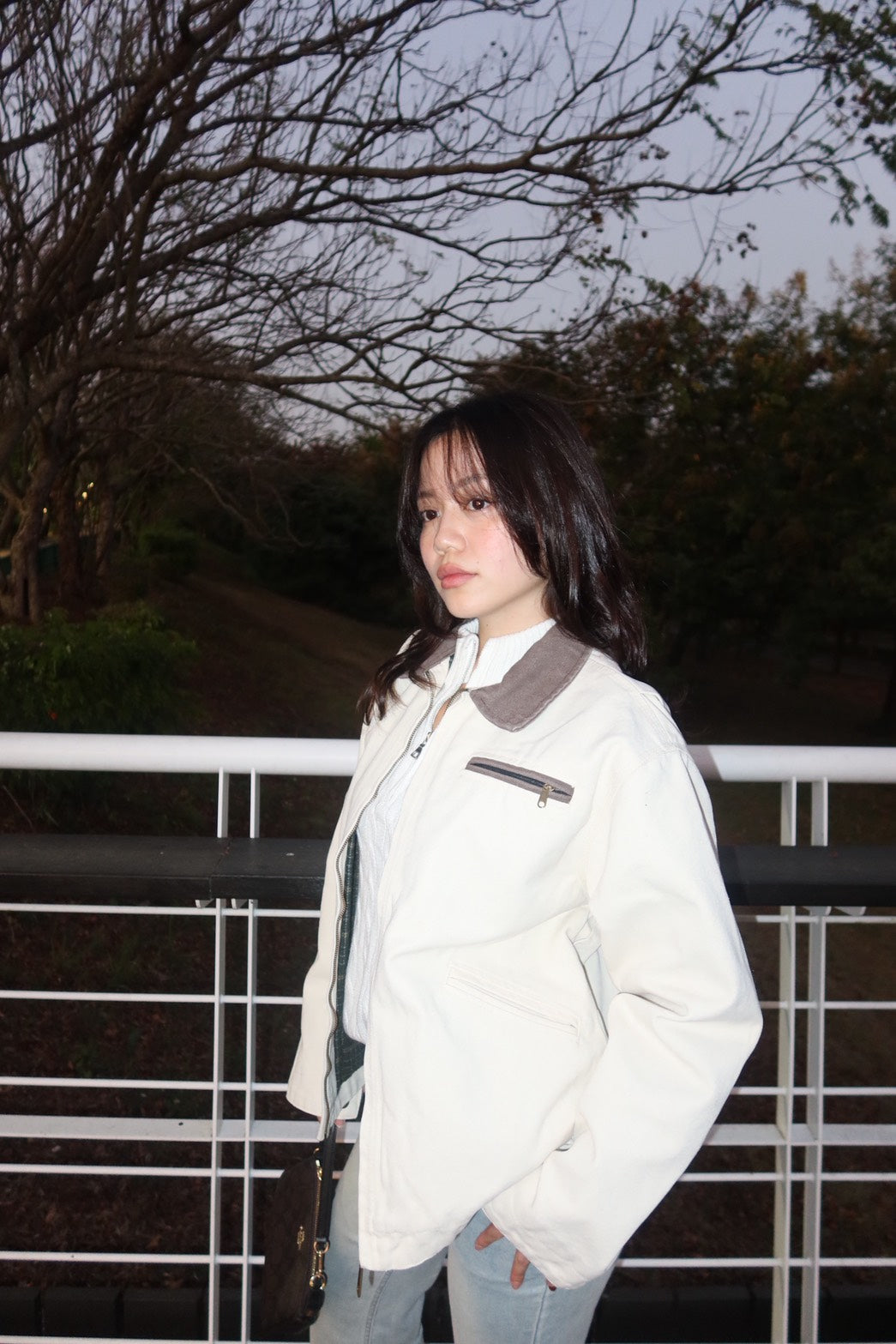 𝐂𝐫𝐞𝐚𝐦 𝐖𝐨𝐫𝐤𝐰𝐞𝐚𝐫 Jacket🐑🤎奶油配色復古工裝外套