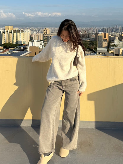 𝑪𝒐𝒛𝒚 Round Knit 圓領毛衣3 COLORS!