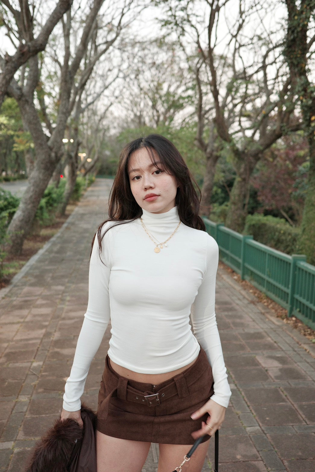 冬天必備❄️百搭棉質緊身高領內搭⭐