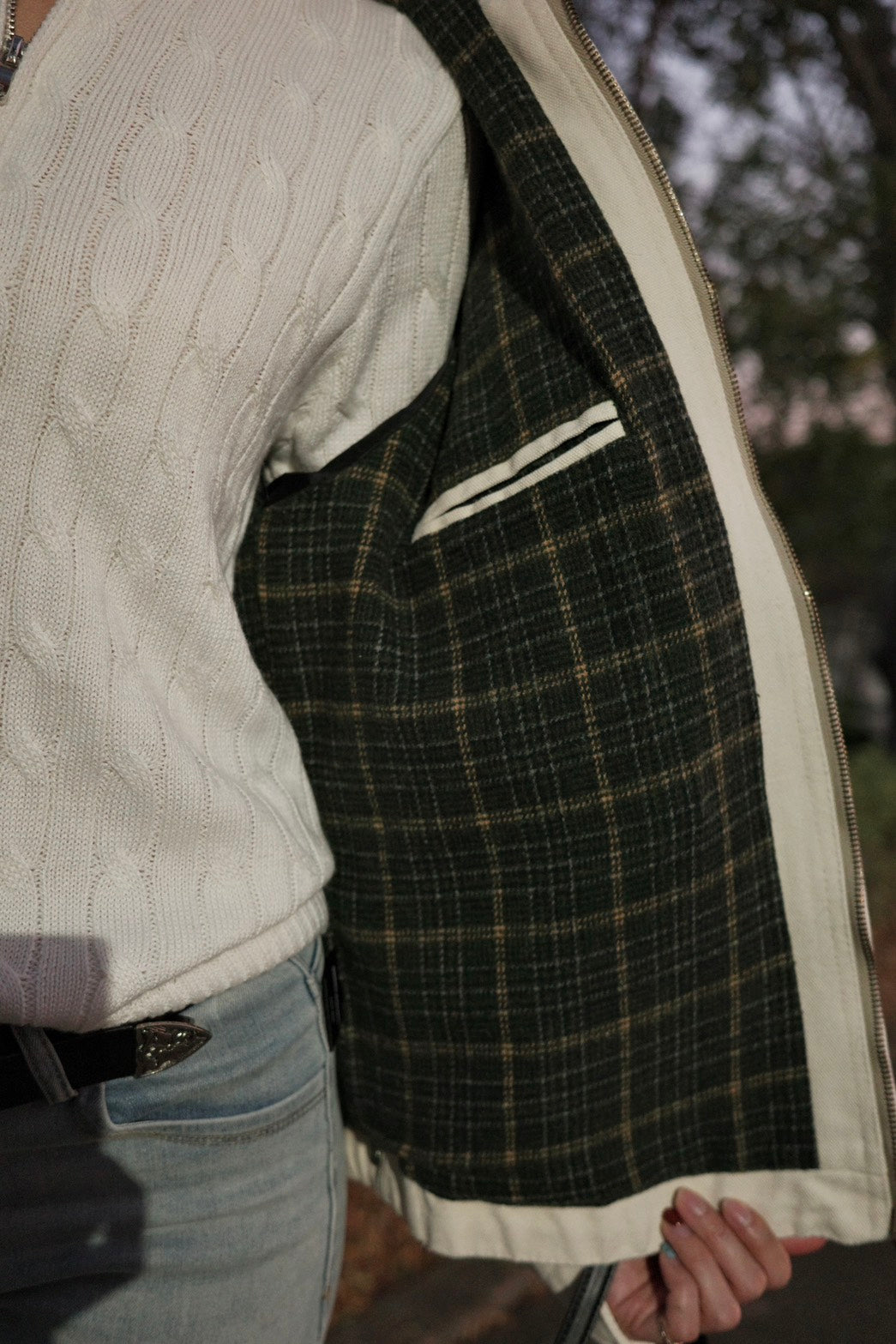 𝐂𝐫𝐞𝐚𝐦 𝐖𝐨𝐫𝐤𝐰𝐞𝐚𝐫 Jacket🐑🤎奶油配色復古工裝外套