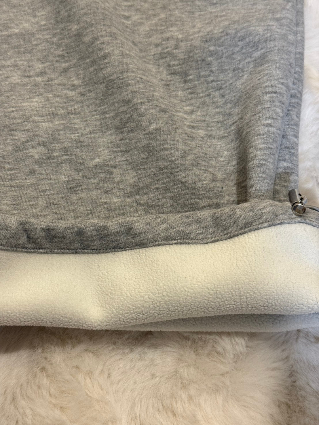 重磅霧灰刷絨 Sweat Pants寬鬆長版🩶❄️