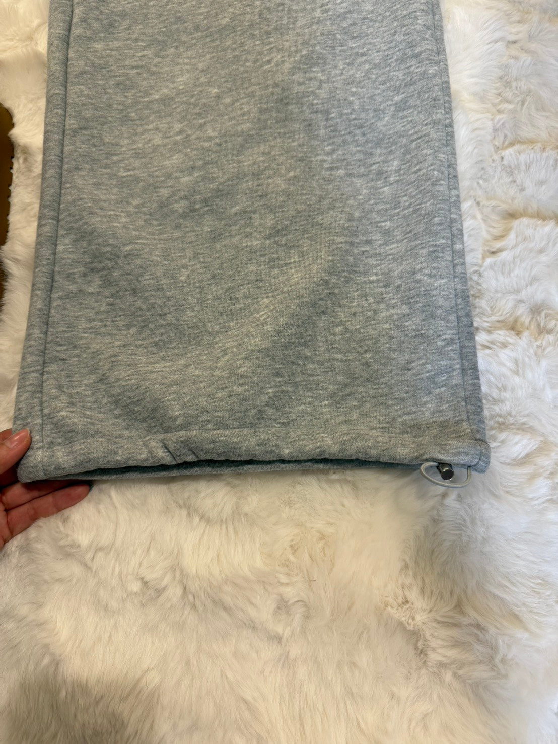 重磅霧灰刷絨 Sweat Pants寬鬆長版🩶❄️