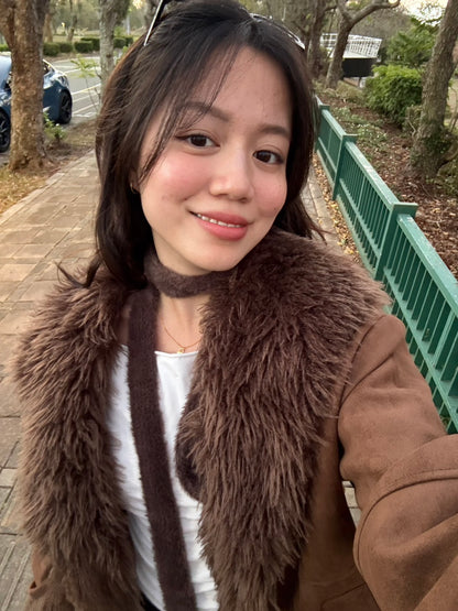 必買超辣!📻💋𝟗𝟎𝐒 𝐌𝐨𝐜𝐡𝐚 𝐅𝐮𝐫-𝐓𝐫𝐢𝐦 𝐉𝐚𝐜𝐤𝐞𝐭