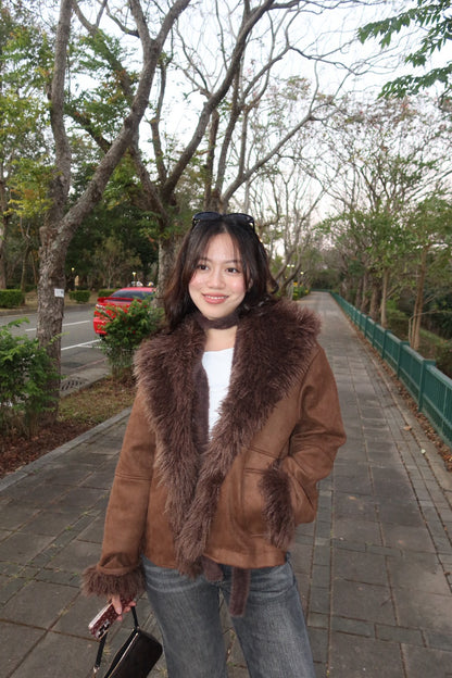 必買超辣!📻💋𝟗𝟎𝐒 𝐌𝐨𝐜𝐡𝐚 𝐅𝐮𝐫-𝐓𝐫𝐢𝐦 𝐉𝐚𝐜𝐤𝐞𝐭
