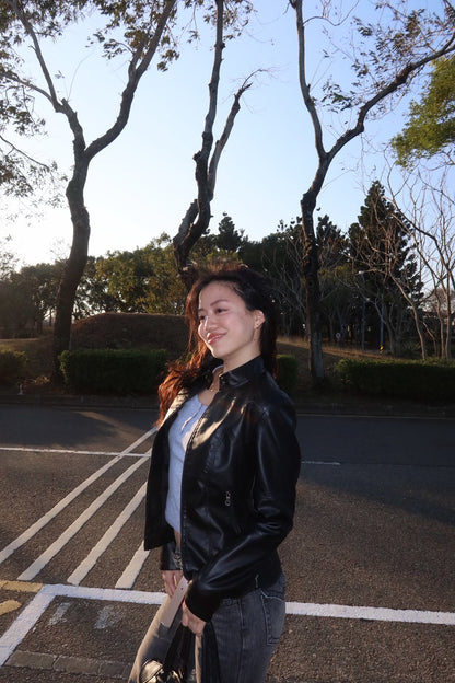 𝟐𝟎𝟎𝟎𝐬 𝐒𝐥𝐢𝐦 𝐰𝐚𝐢𝐬𝐭 𝐥𝐞𝐚𝐭𝐡𝐞𝐫 𝐣𝐚𝐜𝐤𝐞𝐭 🖤🏍️