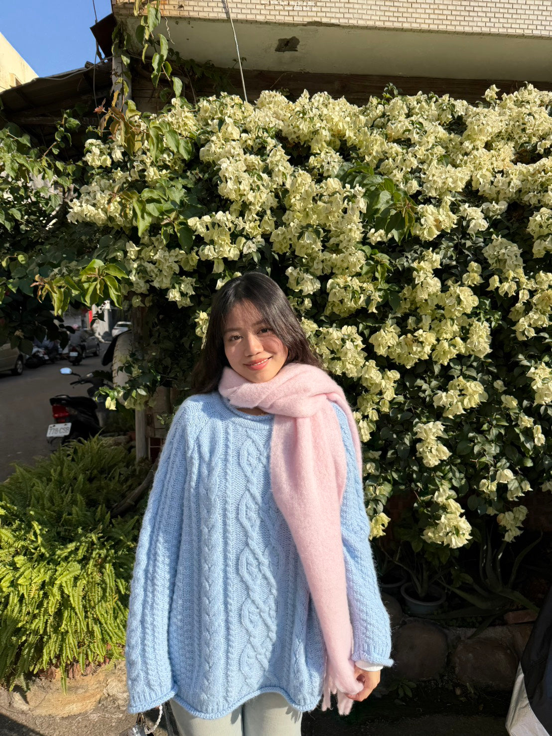 新色🩵寶寶藍𝐬𝐨𝐟𝐭 𝐩𝐮𝐟𝐟𝐲 𝐜𝐚𝐛𝐥𝐞 𝐬𝐰𝐞𝐚𝐭𝐞𝐫 🧸🧣