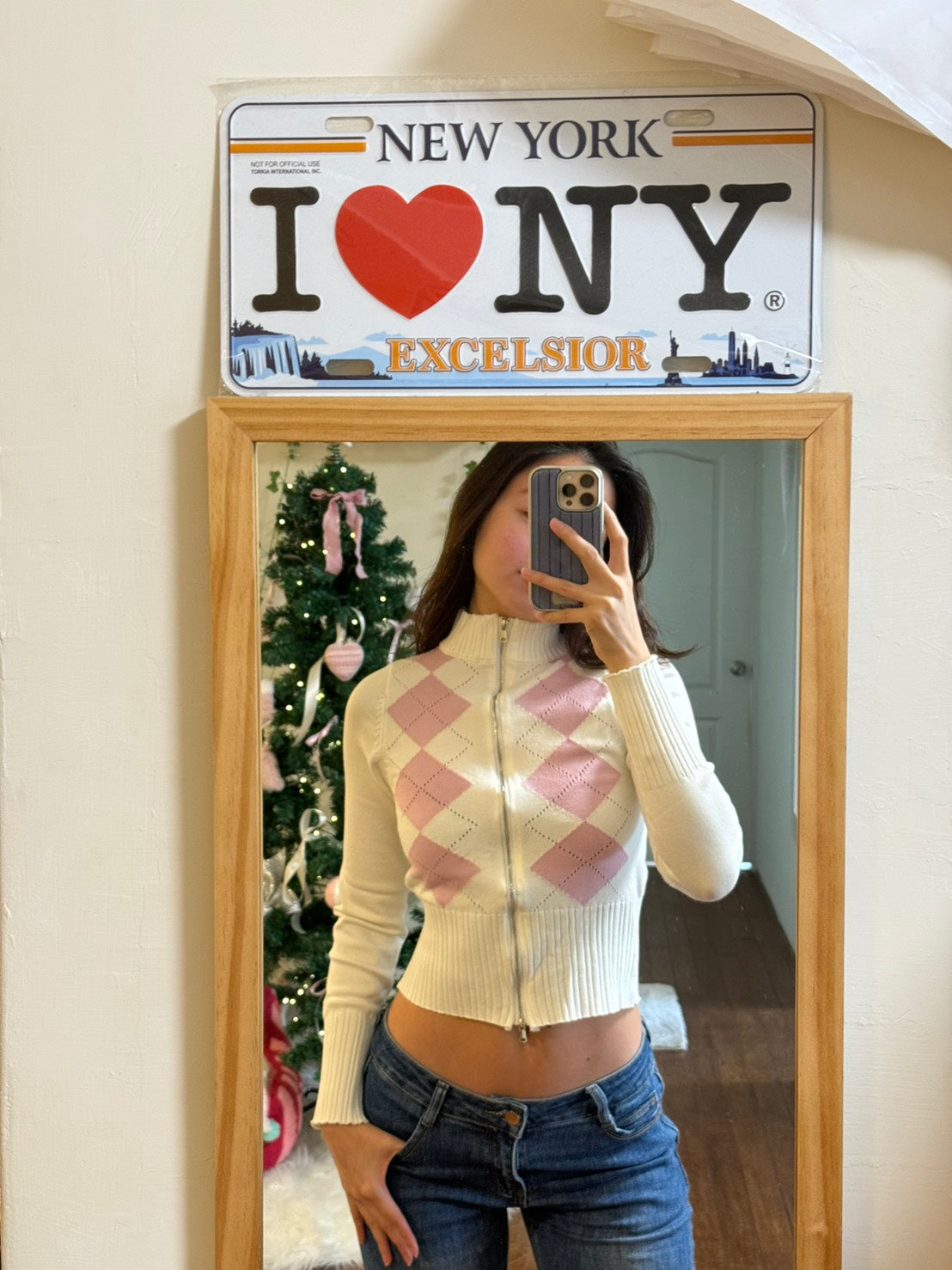限量!!💗𝟐𝟎𝟎𝟎𝐬  𝐑𝐞𝐠𝐢𝐧𝐚 𝐠𝐞𝐨𝐫𝐠𝐞 𝐳𝐢𝐩 𝐭𝐨𝐩 💋
