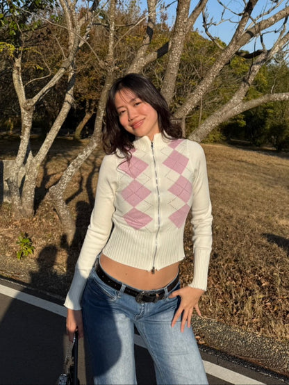 限量!!💗𝟐𝟎𝟎𝟎𝐬  𝐑𝐞𝐠𝐢𝐧𝐚 𝐠𝐞𝐨𝐫𝐠𝐞 𝐳𝐢𝐩 𝐭𝐨𝐩 💋
