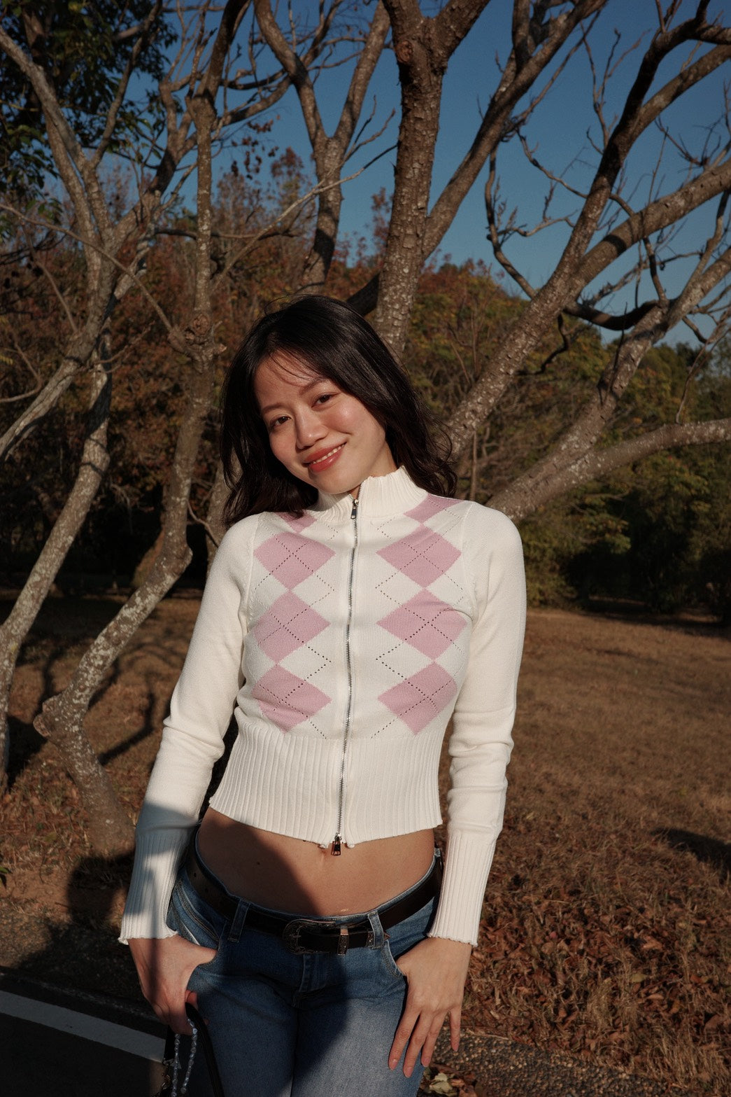限量!!💗𝟐𝟎𝟎𝟎𝐬  𝐑𝐞𝐠𝐢𝐧𝐚 𝐠𝐞𝐨𝐫𝐠𝐞 𝐳𝐢𝐩 𝐭𝐨𝐩 💋