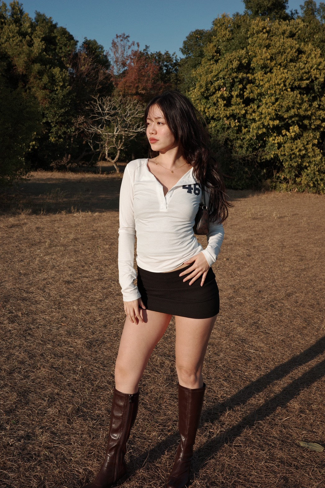 𝐂𝐚𝐮𝐬𝐚𝐥 𝐯𝐢𝐛𝐞 美式親膚慵懶薄長袖🏈