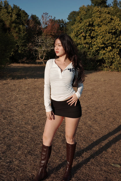 𝐂𝐚𝐮𝐬𝐚𝐥 𝐯𝐢𝐛𝐞 美式親膚慵懶薄長袖🏈