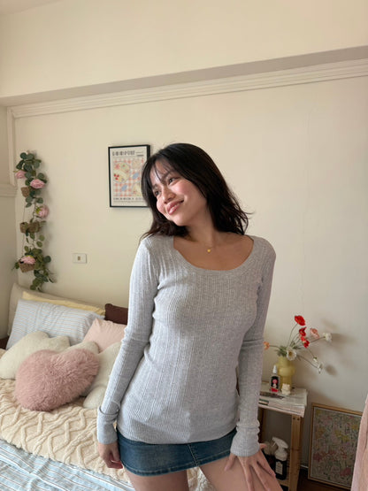 𝐁𝐌風🧸𝟐𝟎𝟎𝟎𝐬 緊身長版𝐤𝐧𝐢𝐭 𝐥𝐨𝐧𝐠 𝐬𝐥𝐞𝐞𝐯𝐞🛏️