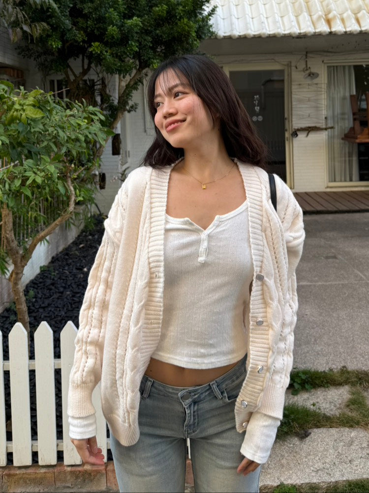 𝐒𝐨𝐟𝐭 𝐩𝐢𝐧𝐤 𝐤𝐧𝐢𝐭 𝐜𝐚𝐫𝐝𝐢𝐠𝐚𝐧 🩰🍦