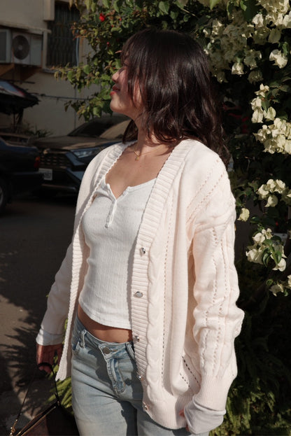 𝐒𝐨𝐟𝐭 𝐩𝐢𝐧𝐤 𝐤𝐧𝐢𝐭 𝐜𝐚𝐫𝐝𝐢𝐠𝐚𝐧 🩰🍦