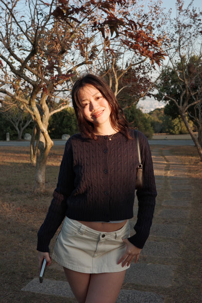 📖𝐦𝐮𝐬𝐭 𝐛𝐮𝐲! 𝐏𝐫𝐞𝐩𝐩𝐲 𝐯𝐢𝐛𝐞 藏藍色𝐤𝐧𝐢𝐭 𝐜𝐚𝐫𝐝𝐢𝐠𝐚𝐧 📰⭐️