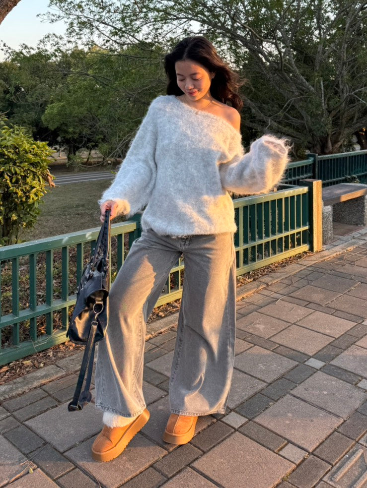 ☁️🩶𝐬𝐨𝐟𝐭 𝐜𝐥𝐨𝐮𝐝 𝐨𝐟𝐟-𝐬𝐡𝐨𝐮𝐥𝐝𝐞𝐫 𝐤𝐧𝐢𝐭 𝐬𝐰𝐞𝐚𝐭𝐞𝐫🪄