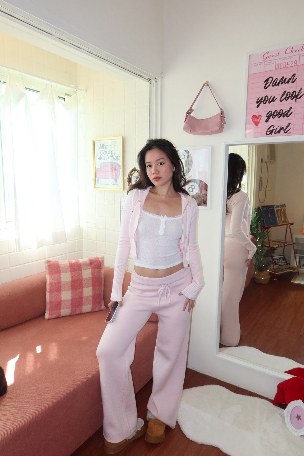 必買!!💗𝑴𝒆𝒂𝒏 𝑮𝒊𝒓𝒍𝒔 🩰𝟐𝟎𝟎𝟎𝒔 𝑪𝒂𝒔𝒖𝒂𝒍 𝑪𝒐𝒛𝒚 𝑲𝒏𝒊𝒕 𝑺𝒆𝒕⭐️