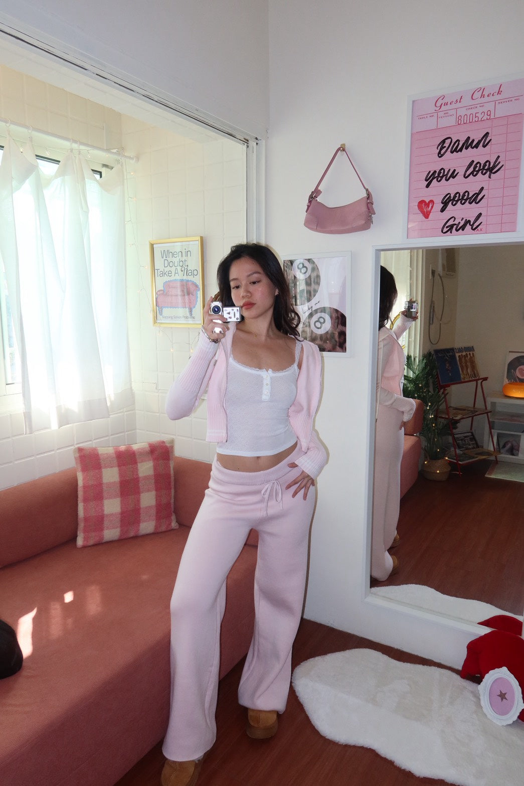 必買!!💗𝑴𝒆𝒂𝒏 𝑮𝒊𝒓𝒍𝒔 🩰𝟐𝟎𝟎𝟎𝒔 𝑪𝒂𝒔𝒖𝒂𝒍 𝑪𝒐𝒛𝒚 𝑲𝒏𝒊𝒕 𝑺𝒆𝒕⭐️