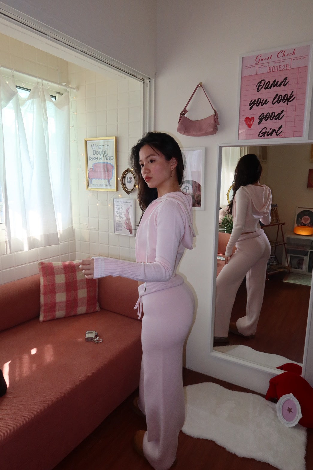 必買!!💗𝑴𝒆𝒂𝒏 𝑮𝒊𝒓𝒍𝒔 🩰𝟐𝟎𝟎𝟎𝒔 𝑪𝒂𝒔𝒖𝒂𝒍 𝑪𝒐𝒛𝒚 𝑲𝒏𝒊𝒕 𝑺𝒆𝒕⭐️