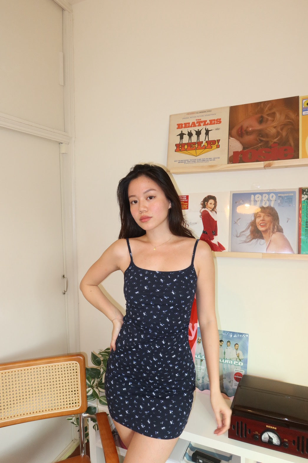 本期必買⭐️春天必備𝑴𝒊𝒅𝒏𝒊𝒈𝒉𝒕 𝑭𝒍𝒐𝒓𝒂𝒍 𝑴𝒊𝒏𝒊 𝑫𝒓𝒆𝒔𝒔 💌🫐