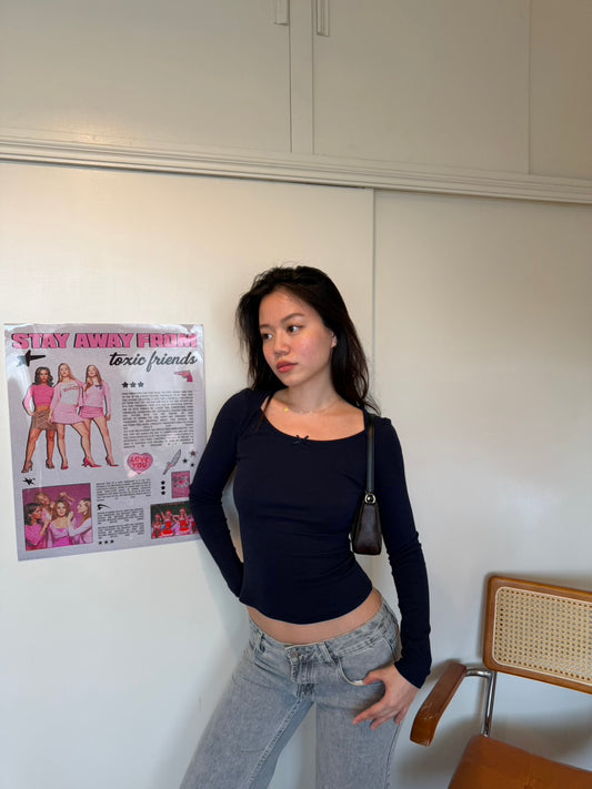 必買!!𝑺𝒐𝒇𝒕 𝑮𝒊𝒓𝒍 𝑹𝒊𝒃𝒃𝒐𝒏 𝑻𝒐𝒑 🫐🎀