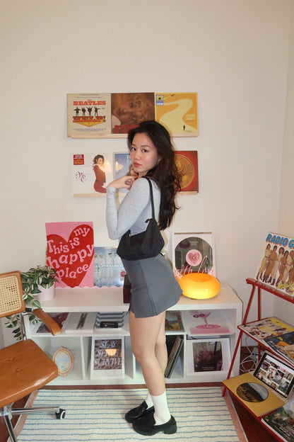 2000S 辣妹百搭灰色西裝短裙💋🩶