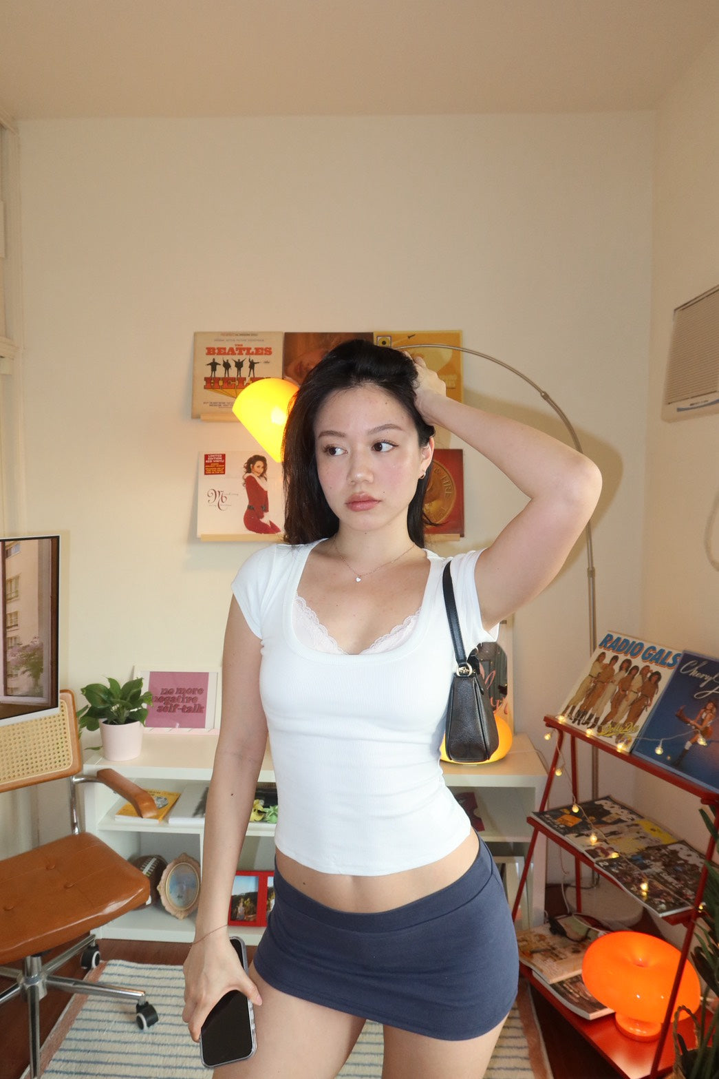 本期必買⭐️𝒔𝒐𝒇𝒕 𝒎𝒖𝒔𝒆 方領短版𝒕𝒆𝒆 🎀🤍