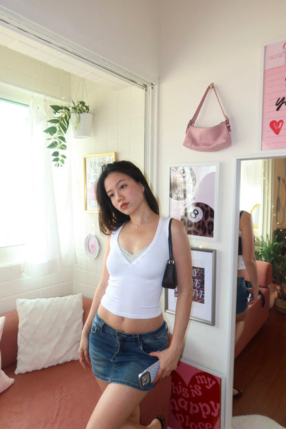 夏天必買⭐️𝒃𝒖𝒕𝒕𝒐𝒏 𝒗-𝒏𝒆𝒄𝒌 𝒓𝒊𝒃 𝒕𝒐𝒑 3 𝒄𝒐𝒍𝒐𝒓𝒔🪽🩰