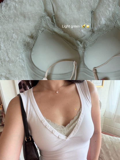 本期大必買⭐️𝐈𝐭 𝐠𝐢𝐫𝐥 𝐥𝐚𝐲𝐞𝐫𝐢𝐧𝐠 蕾絲內衣💋（胸型圓潤無痕✨