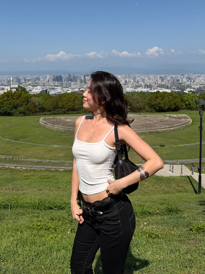 必買超百搭!!𝐞𝐯𝐞𝐫𝐲𝐝𝐚𝐲 𝐫𝐢𝐛 𝐜𝐚𝐦𝐢 ☁️🖤