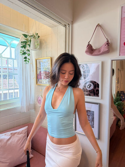 必買⭐️𝐀𝐪𝐮𝐚 𝐇𝐚𝐥𝐭𝐞𝐫 𝐓𝐨𝐩🧊🧚🏻