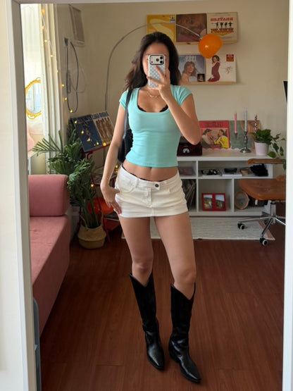 new color !⭐️𝐀𝐪𝐮𝐚 𝐒𝐪𝐮𝐚𝐫𝐞 𝐓𝐞𝐞👗