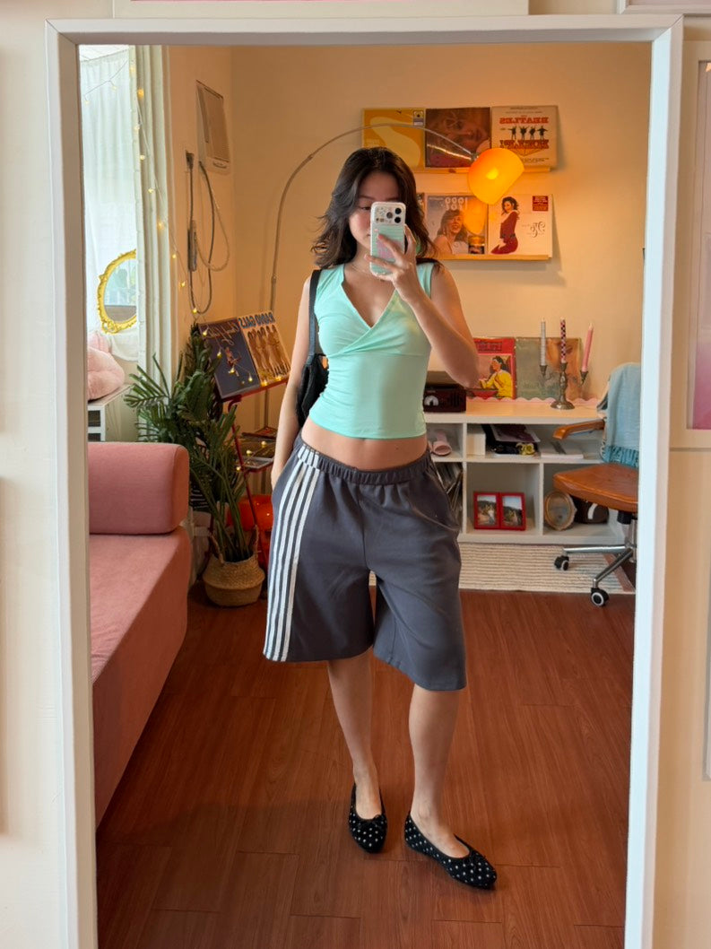 𝐒𝐩𝐨𝐫𝐭𝐲 𝐂𝐚𝐩𝐫𝐢 𝐏𝐚𝐧𝐭𝐬 👟🩶