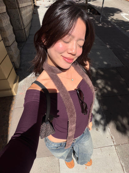 𝘽𝙚𝙡𝙡𝙖 𝙊𝙛𝙛-𝙎𝙝𝙤𝙪𝙡𝙙𝙚𝙧 𝙋𝙖𝙙𝙙𝙚𝙙 𝙏𝙤𝙥🌂